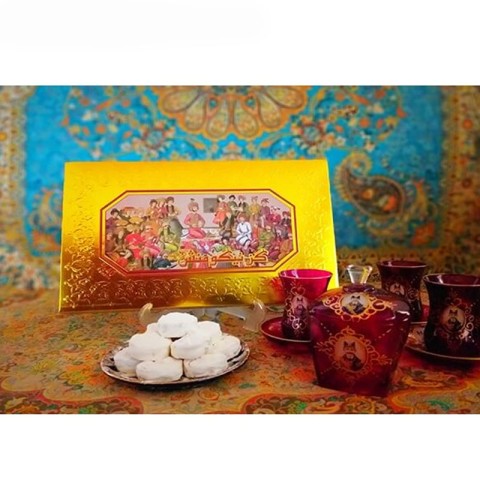 گز آردی 40 درصد مغز پسته نیکومنش - 350 گرم