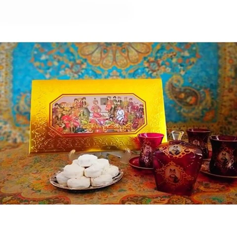 گز آردی 40 درصد مغز پسته نیکومنش - 350 گرم