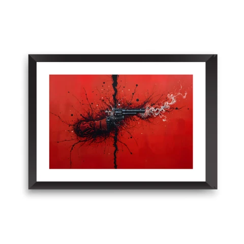 تابلوی شلیک اسلحه کمری | Red Dead Redemption 2