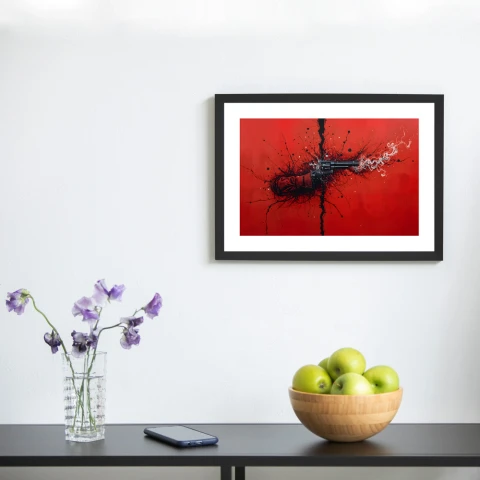 تابلوی شلیک اسلحه کمری | Red Dead Redemption 2