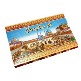 گز لقمه 18 درصد مغز پسته نیکومنش - 300 گرم